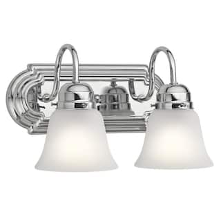 Kichler Lighting Traditional 2-light Chrome Bath/Vanity Light