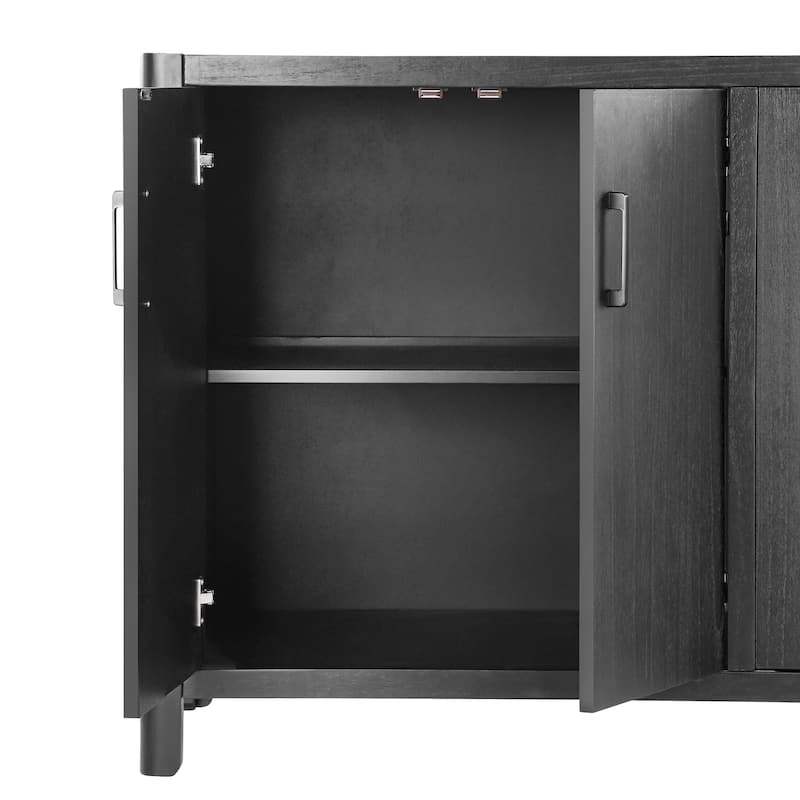 Christopher Knight Home- Seraphina Rustic Wood Storage Cabinet