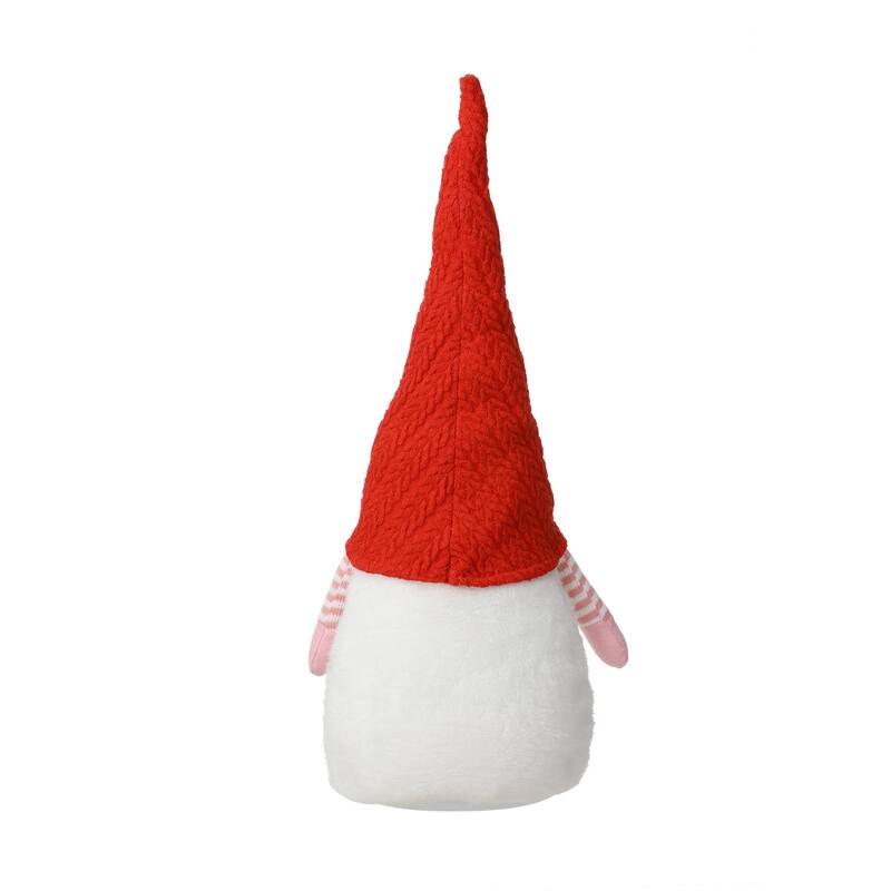 Glitzhome Christmas Hanukkah Fabric Gnome Shelf Sitter Holiday Decor