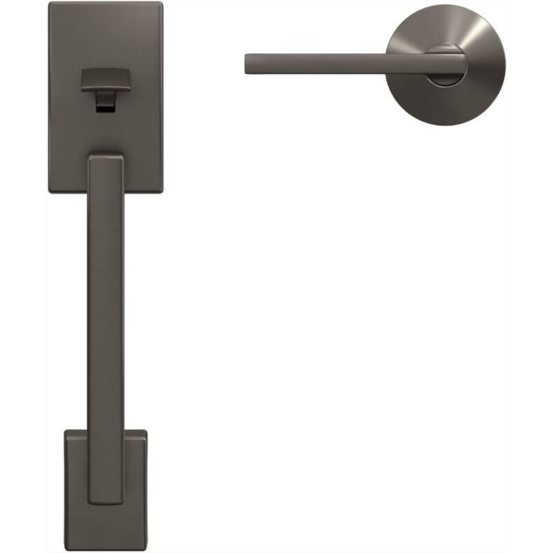 Schlage Custom Century Lower Handleset for Electronic Deadbolt with - Matte Black