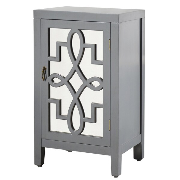 StyleCraft SC-AF10418 Roxie Rose 18" Wide Wood Nightstand
