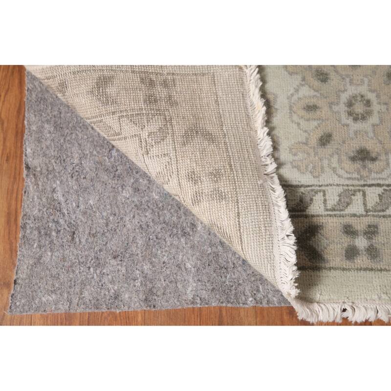Oushak Indian Large Rug Handmade Wool Carpet - 9'10"x 13'9"