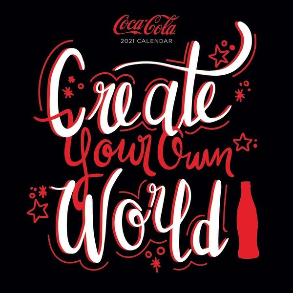 2021 Coca-Cola COKE RED Wall Calendar - 12x12 - Overstock ...