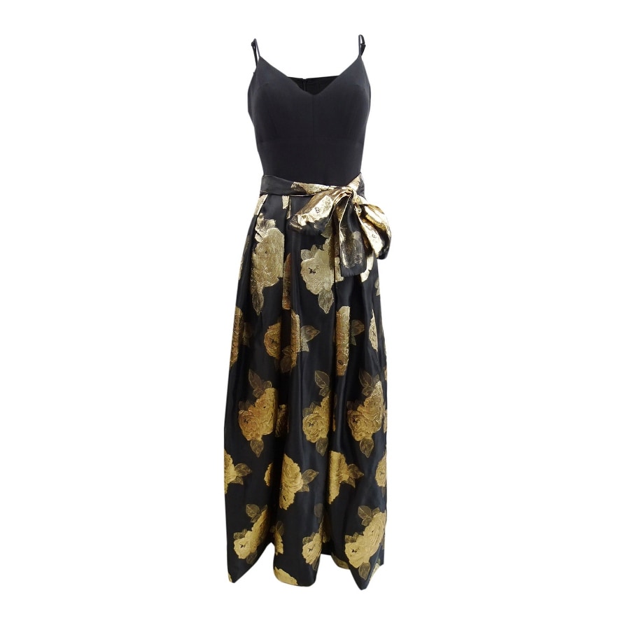 eliza j black and gold dress Eliza J Dresses