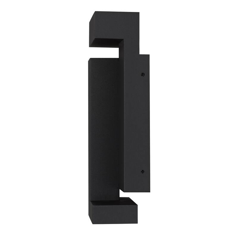 11.25 inch LED Wall Sconce - Black