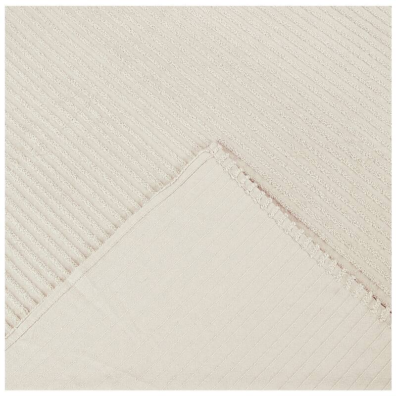 Better Trends Chenille Bedspread Set w/Sham 100% Cotton Soft Lightweight All-Season Fluffy & Cozy Bedding Set Jullian Collection