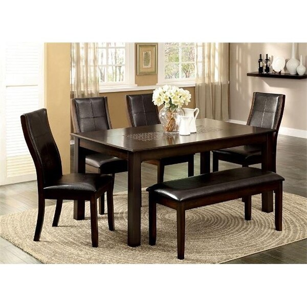 Furniture Of America Toronto Dark Oak Dining Chair 2 Pack Free Furniture Of America Toronto Dark Oak Dining Chair 2 Pack