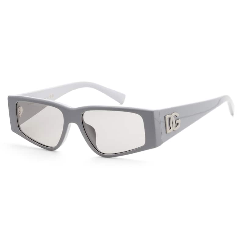 Dolce & Gabbana Men's 55mm Light Grey Sunglasses
