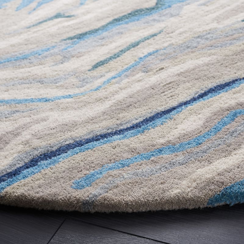 SAFAVIEH Handmade Soho Brittanie Modern Wool Rug