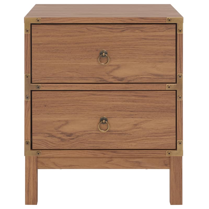 SAFAVIEH Zaria 2-Drawer Nightstand