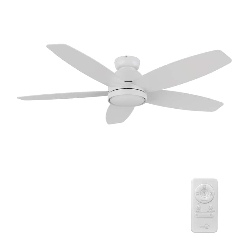 CARRO Cerus 52" 5-Blade Indoor Ceiling Fan with LED Light and Remote