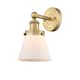 Option Brushed Brass / Matte White