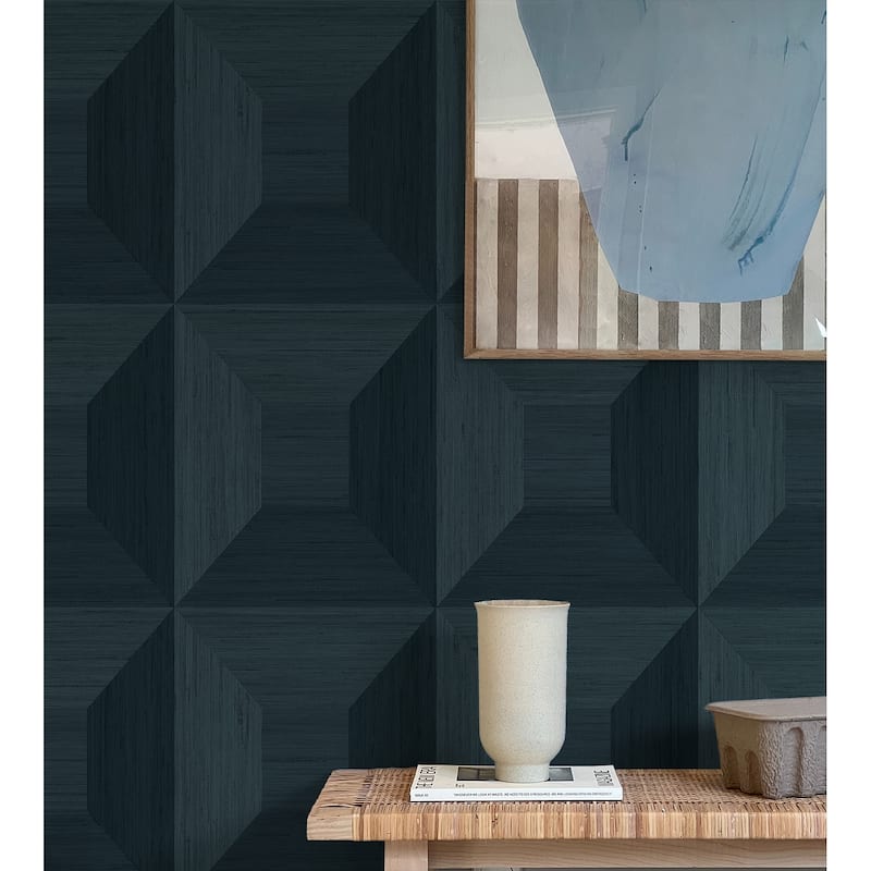 NextWall Quadrant Geo Peel and Stick Wallpaper