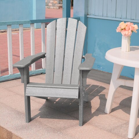 Adirondack Chair Sunlight Resistant no-Fading Snowstorm Resistant Outdoor Chair