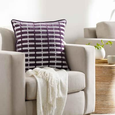 Aubhrey Geo Pattern Throw Pillow