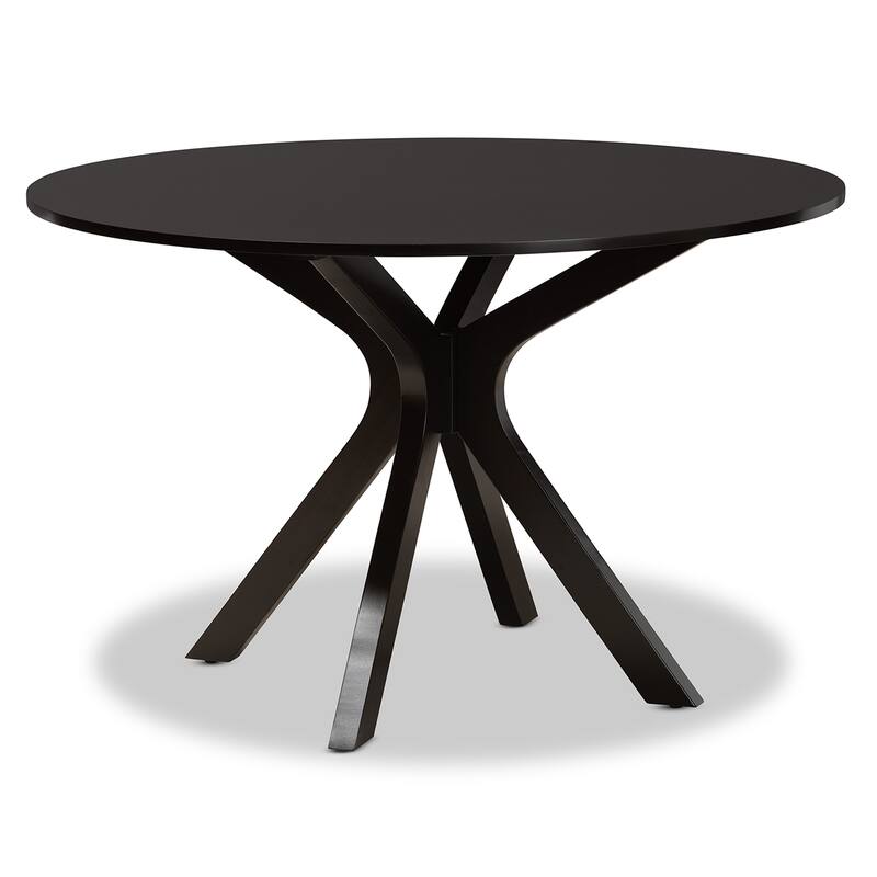 Carlin Modern and Transitional 7-Piece Wood Dining Set