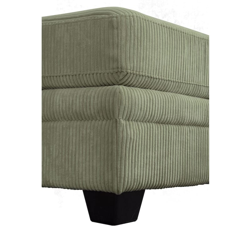 11 PCS Corduroy Flexible Combination Sectional Sofa