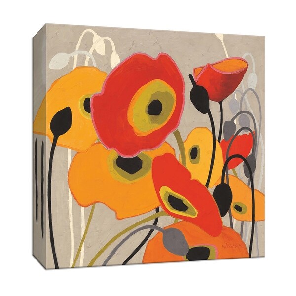 PTM Images 9-153288 PTM Canvas Collection 12" x 12" - "Mango Tango I" Giclee Flowers Art Print on Canvas