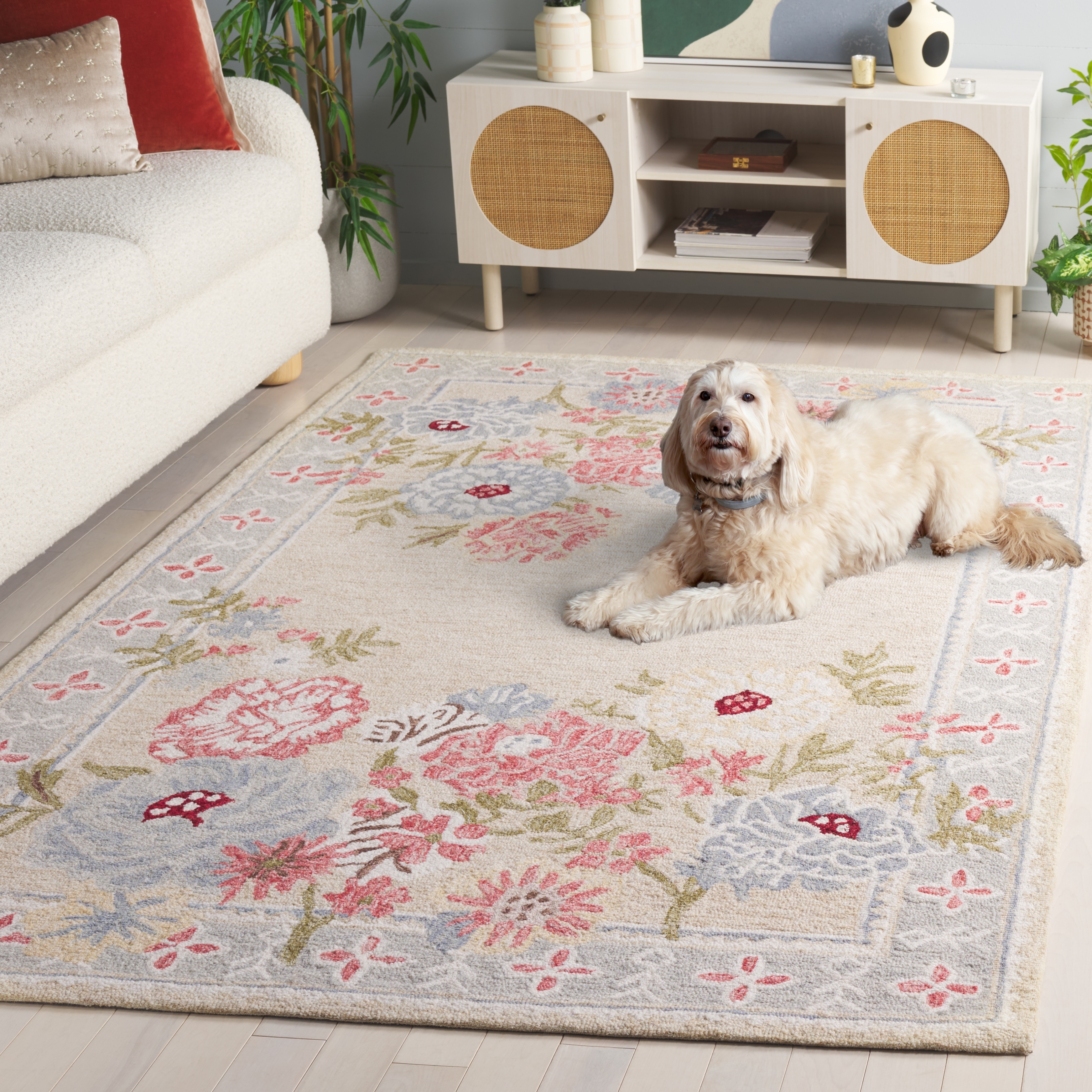 TOYOBO DIA Blanket 710 花柄 Ravelry: Field of Daisies Blanket pattern by Red Heart Design Team