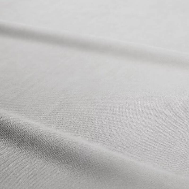 Soft Cotton Feel Twill Polyester 100% Blackout Grommet Pair (2 panels)