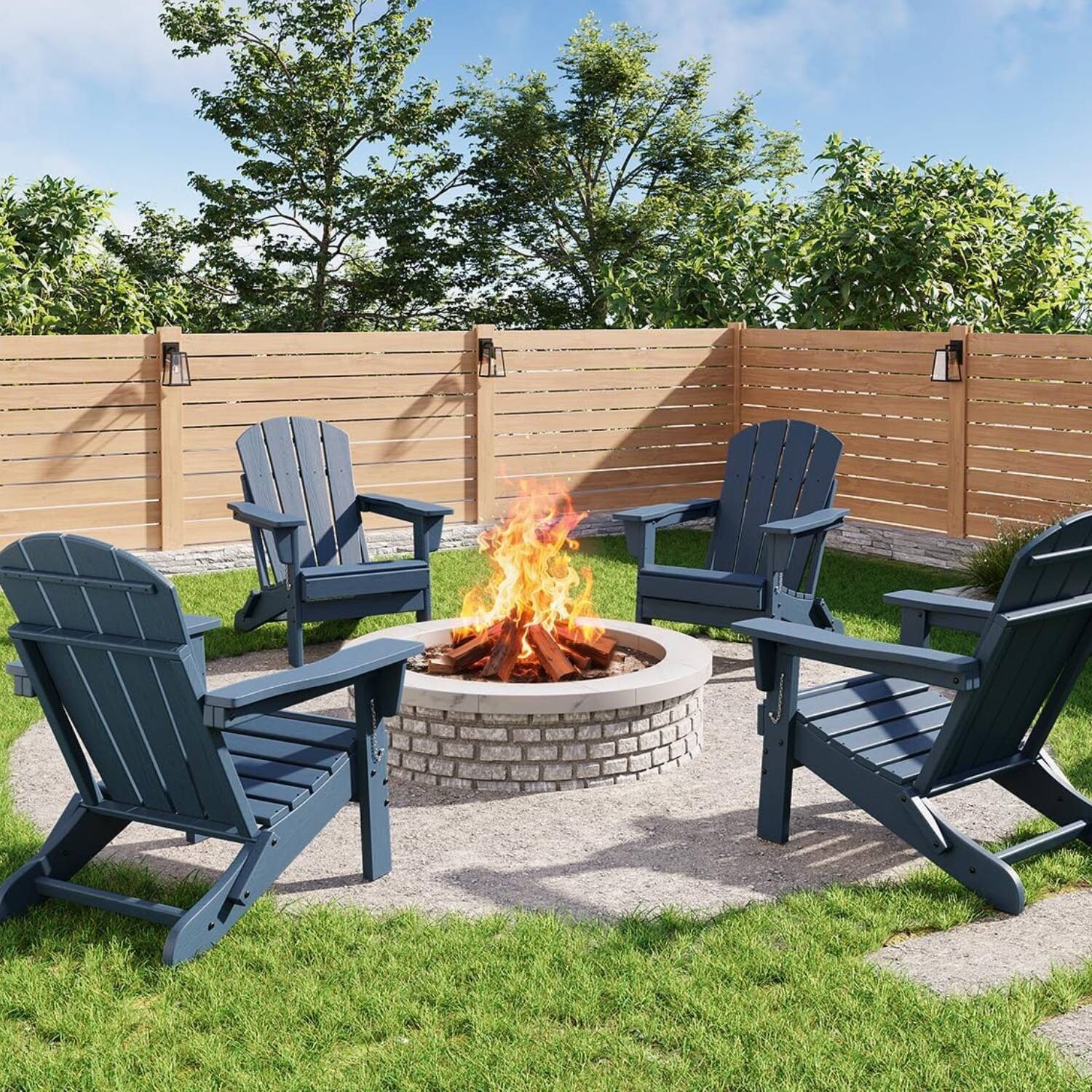 Outdoor-Folding-Adirondack-