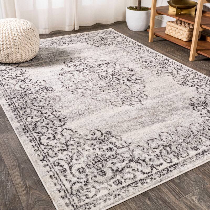 JONATHAN Y Brooklyn Filigree Medallion Area Rug