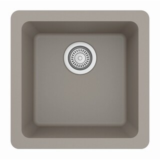 Karran Undermount Quartz Bar Single Bowl Sink