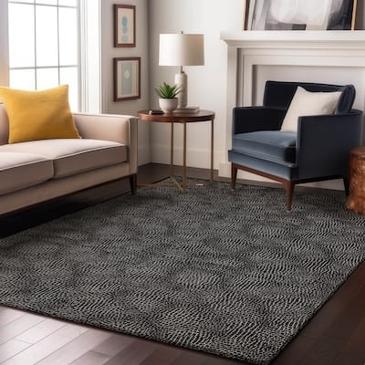 Premium Washable Super Soft Geo Hatchy Mayfield Rug