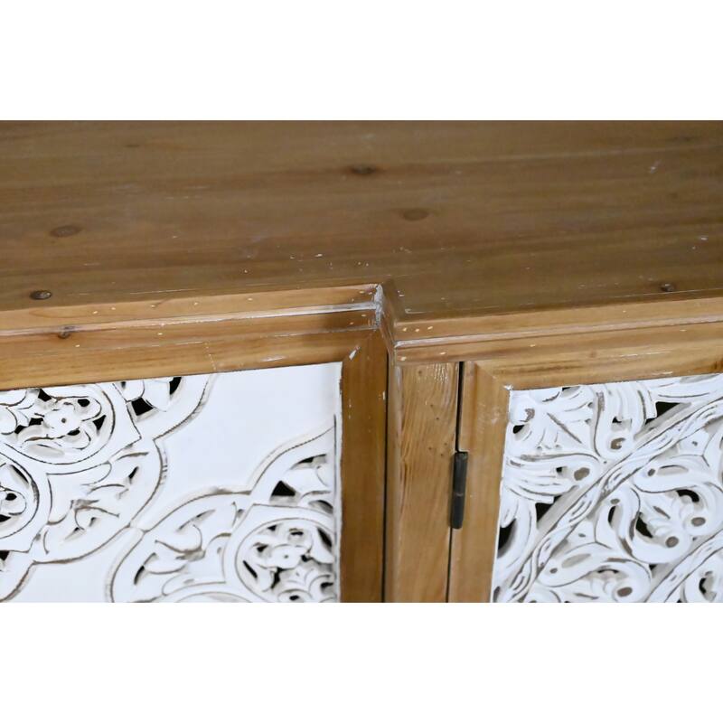 4 Doors Sideboard with Adjustable Shelves
