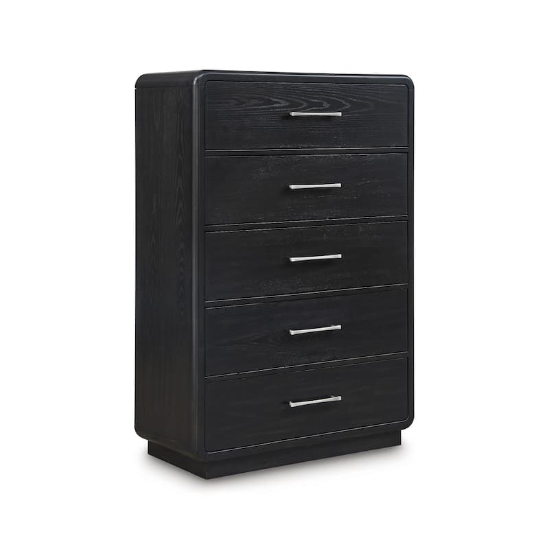 Signature Design by Ashley Rowanbeck Black Chest of Drawers