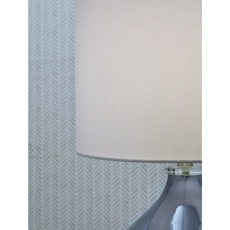 Ashley Furniture Lemmitt Glass Table Lamp - 10"W x 10"D x 22"H
