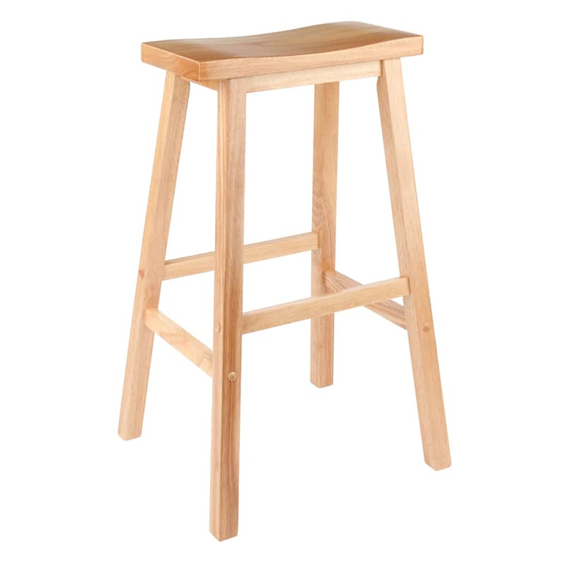 Saddle Seat Bar Stool - 17.91 x 15.79 x 28.86 inches