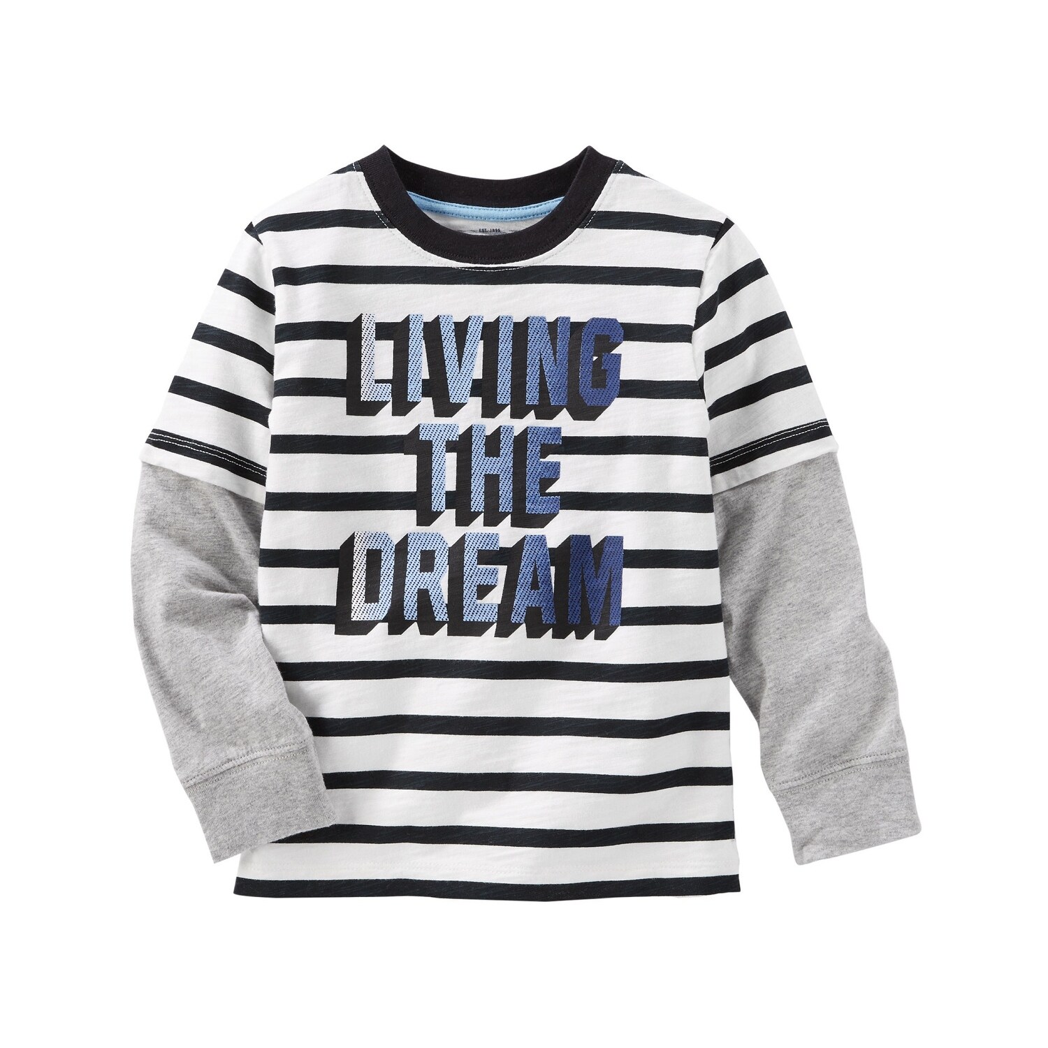 Shop Oshkosh B Gosh Baby Boys Layered Look Striped Dream Tee 12