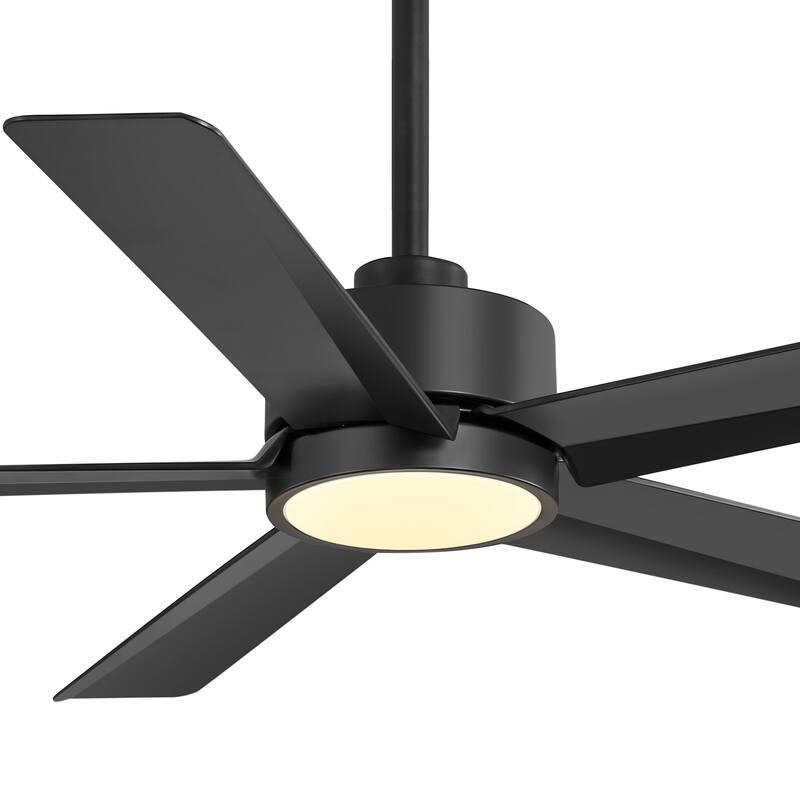 Breezary 65"/52"/42" 5-Blade LED Ceiling Fan with Light Kit and Remote