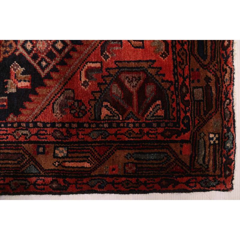 ECARPETGALLERY Hand-knotted Konya Anatolian Navy Wool Rug - 3'5 x 10'8