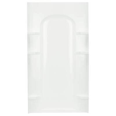 Sterling 72212100 Ensemble 72-1/2" x 42" Vikrell Shower Back Wall with
