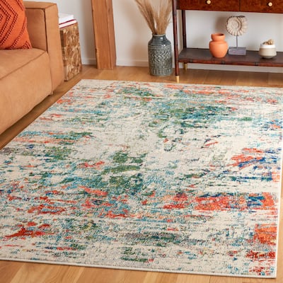 SAFAVIEH Madison Huang Modern Abstract Rug