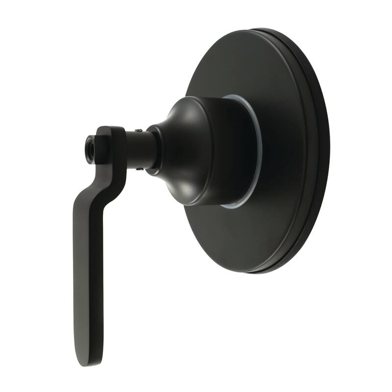 Kingston Brass KS303.KL Whitaker Single Handle 3 Function Diverter - Matte Black