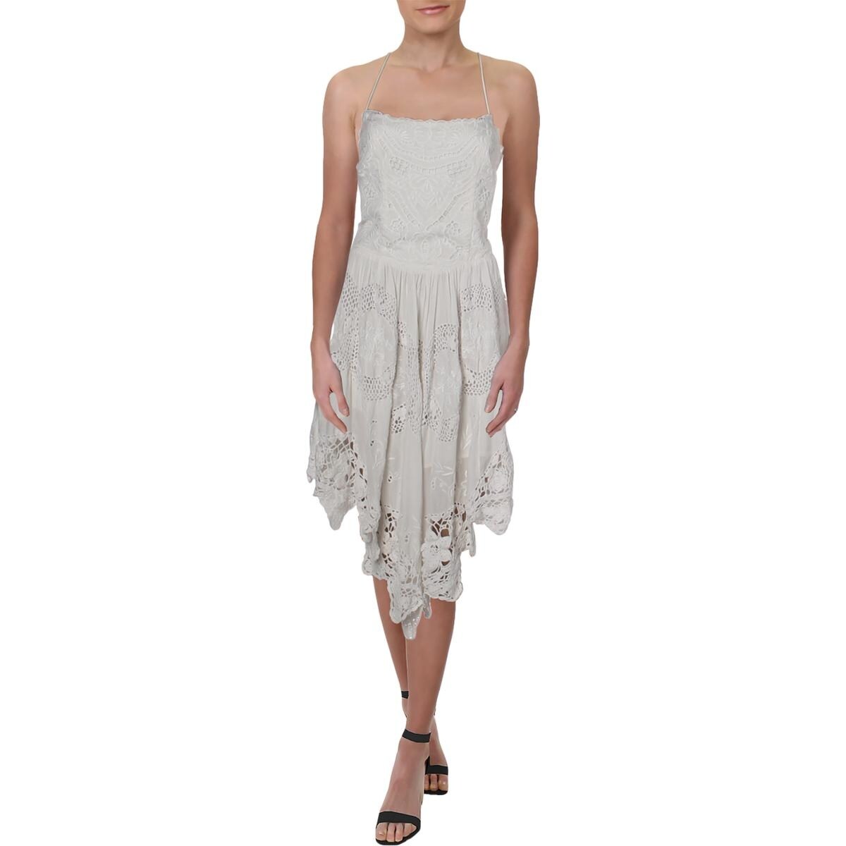 Shop Free People Womens Love To Love You Midi Dress Casual Corset