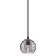 Option Matte Black / Light Smoke Deco Swirl