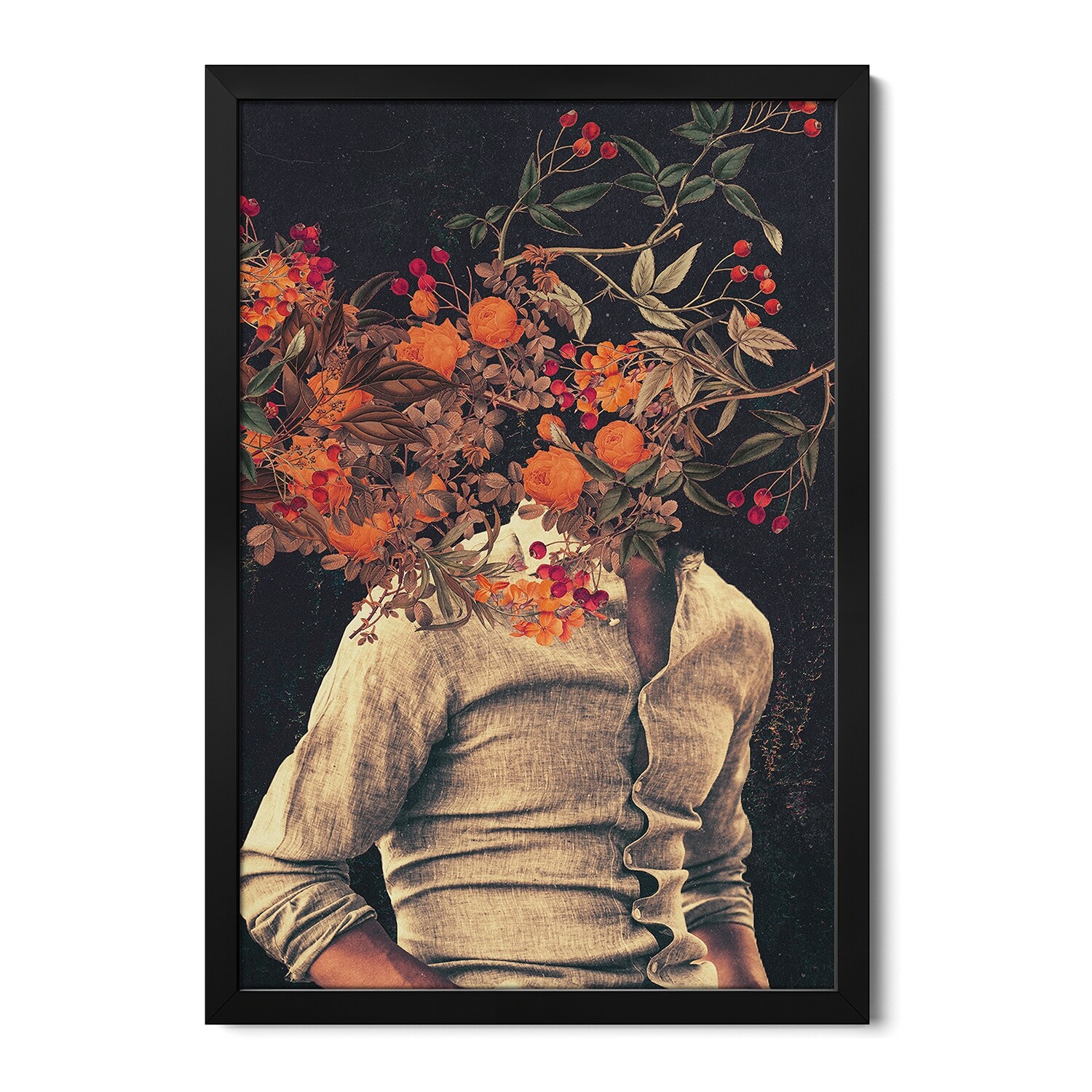 Roots Premium Framed Poster by Frank Moth