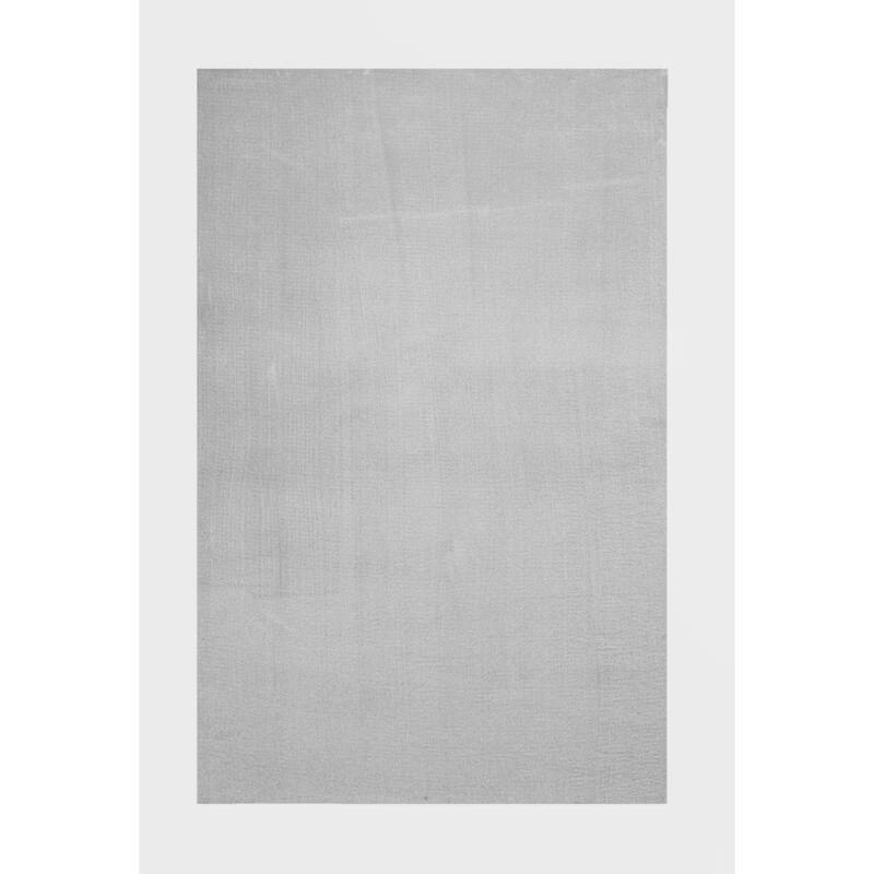 Asteri Collection White Solid Color Area Rug - 5' x 7' - 5' x 7'