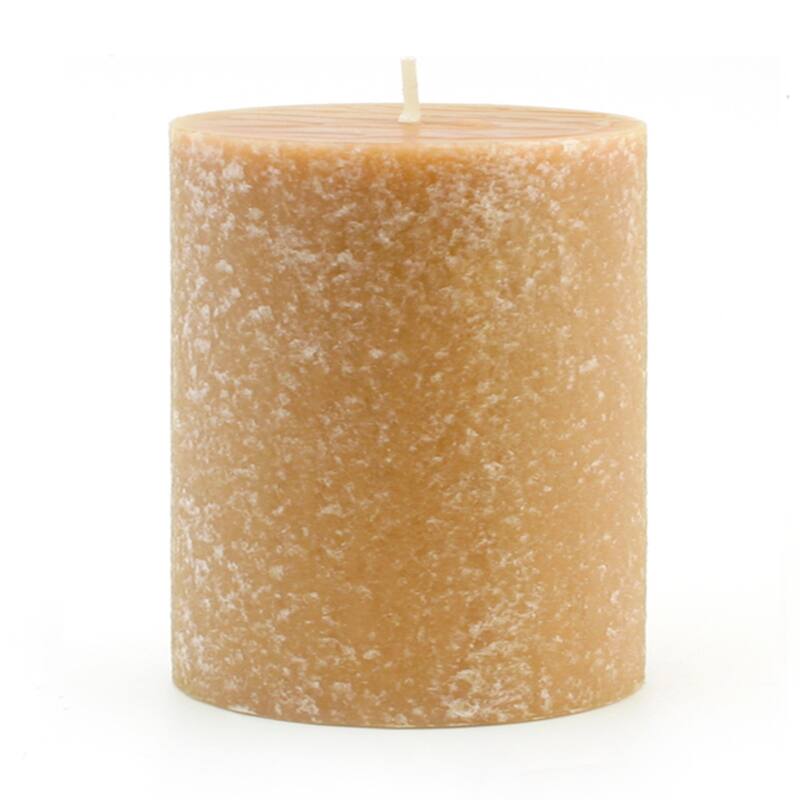 ROOT Unscented 4 In Timberline™ Pillar Candle 1 ea. - Beeswax - 4 X 4