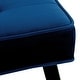 preview thumbnail 5 of 33, Kipp Velvet Upholstered Button Tufted Bench Ottoman