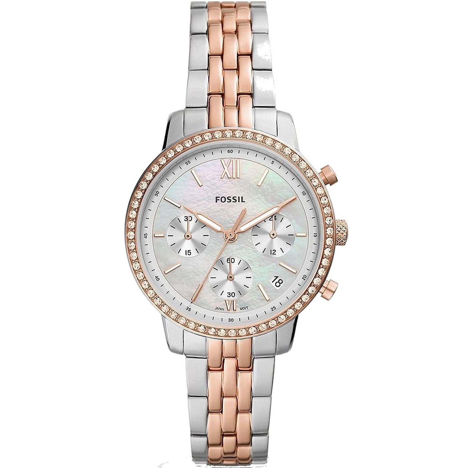 腕時計 レディース Fossil-Women's-Neutra-White-