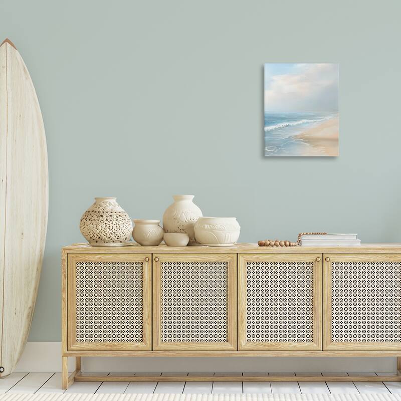 Stupell Serenity Beach View Canvas Wall Art Design By Franklyn Gregory