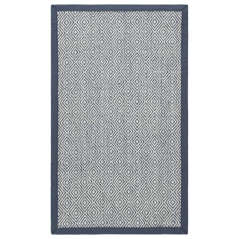 SAFAVIEH Natural Fiber Palma Jute Rug - 2' x 3' - Natural/Dark Grey