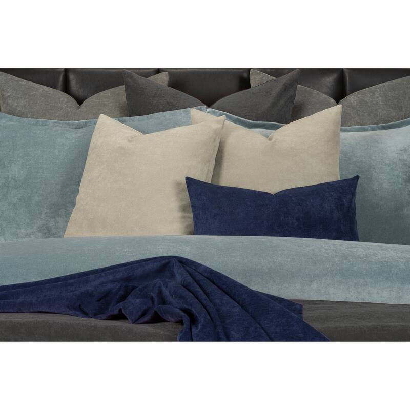 Mixology Padma 9 Piece Bed Cap Comforter Set with Sewn Corners - Dusk - California King
