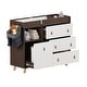 preview thumbnail 8 of 7, Changing Tables for Infants Babies with Diaper Changing Pad Dresser