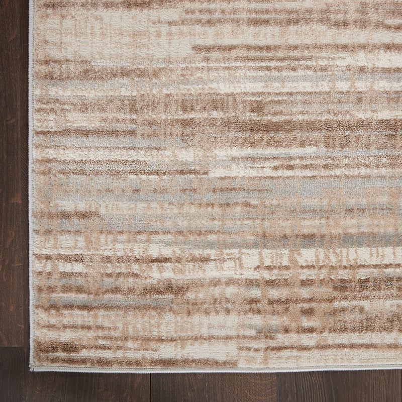 Nourison Elation Modern Abstract Stripe Area Rug